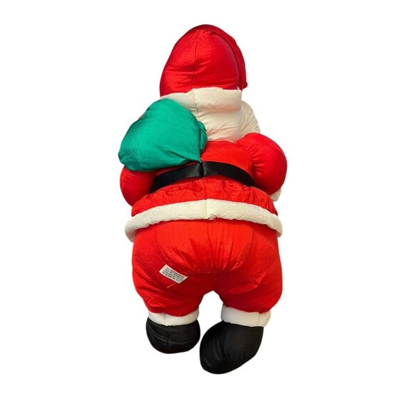 Musical PUFFALUMP Style Santa Claus Plush Stuffed Toy Gift Parachute NWT - Picture 7 of 8